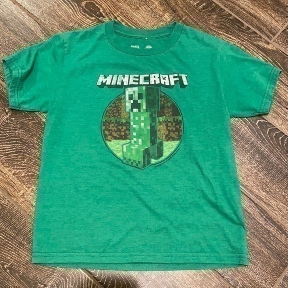 Boys Minecraft Short Sleeve Tee Size XS